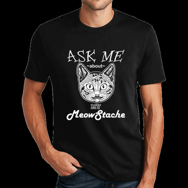 Meow-Stache- Tee Thumbnail